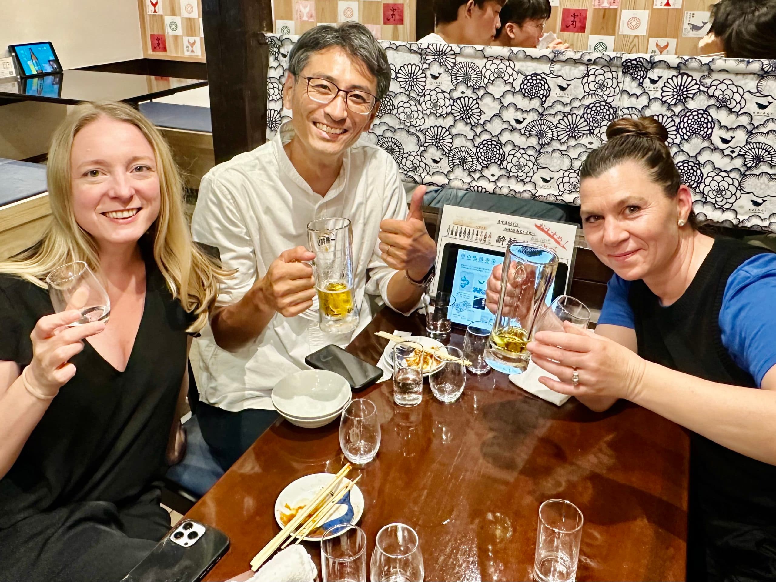 Discovering Kochi Sake with Simone Maynard and Taichiro Ogi